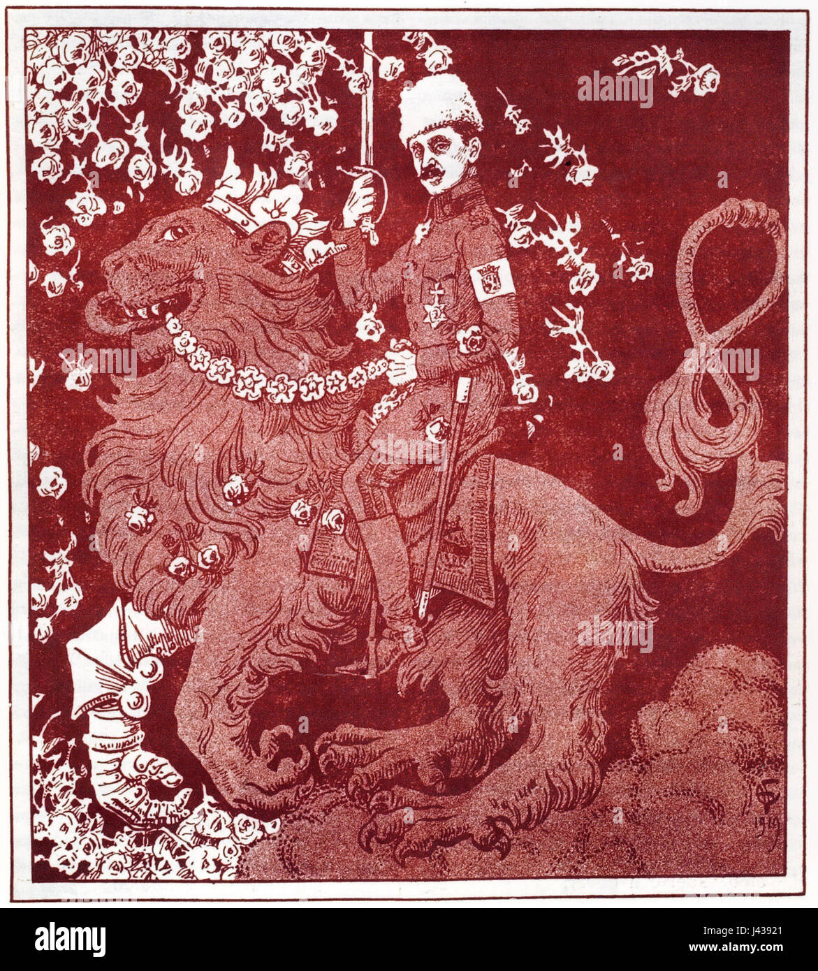 Mannerheim, équitation Banque D'Images