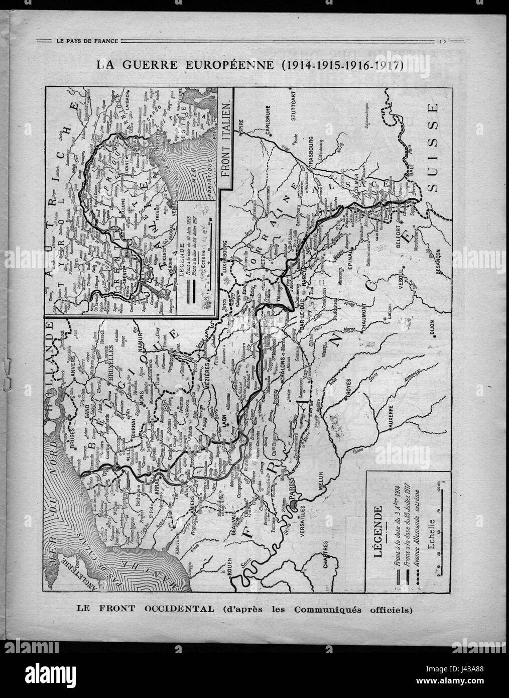 « Le pays de France, n° 146 » fait référence à un numéro spécifique d'une publication française, probablement une revue ou un magazine, mettant l'accent sur l'histoire, la culture ou la société françaises au moment de sa sortie. Banque D'Images