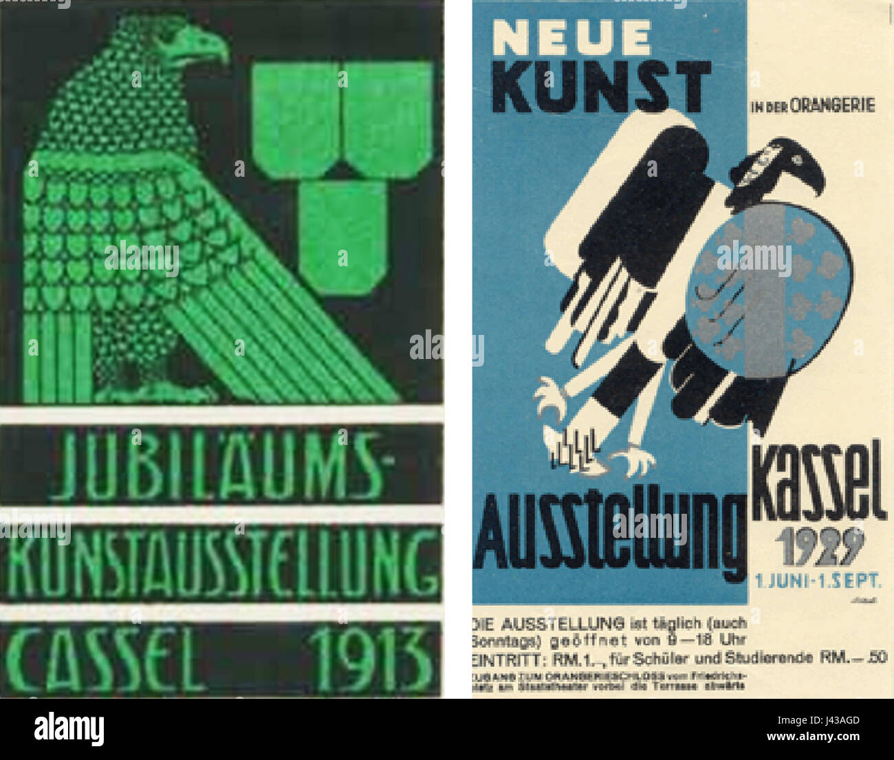 Kunstausstellungen Kassel Banque D'Images