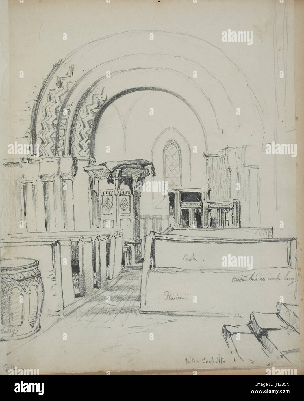 Le carnet de croquis de la famille Lines, tenu à Upton Crescett, présente des croquis détaillés des membres de la famille, capturant des moments de la vie quotidienne et le contexte historique. Banque D'Images