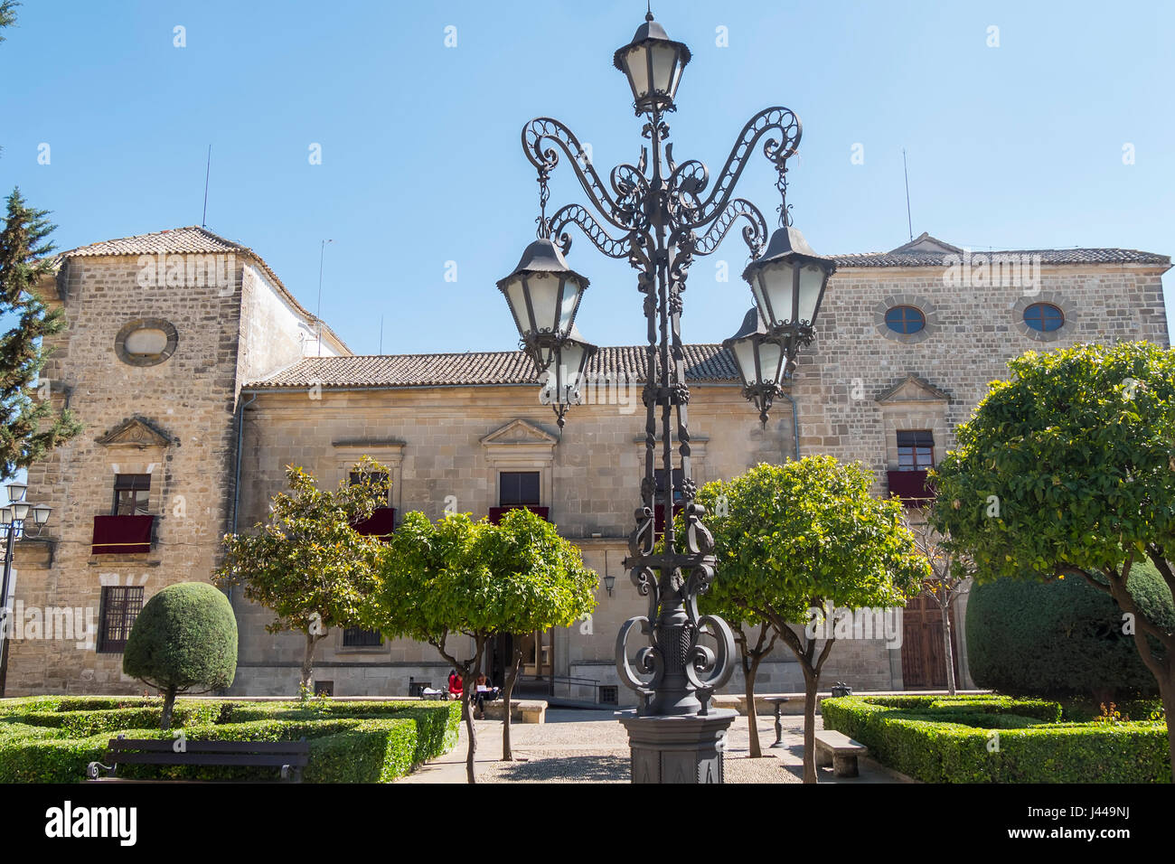 Vazquez de Molina Palace (ou le Palais des chaînes), de nos jours, l'hôtel de ville, Ubeda, Espagne Banque D'Images