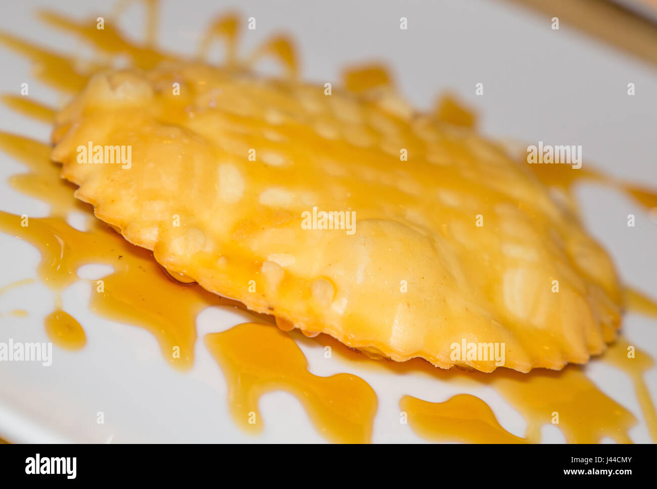 Un dessert sarde typique Banque D'Images