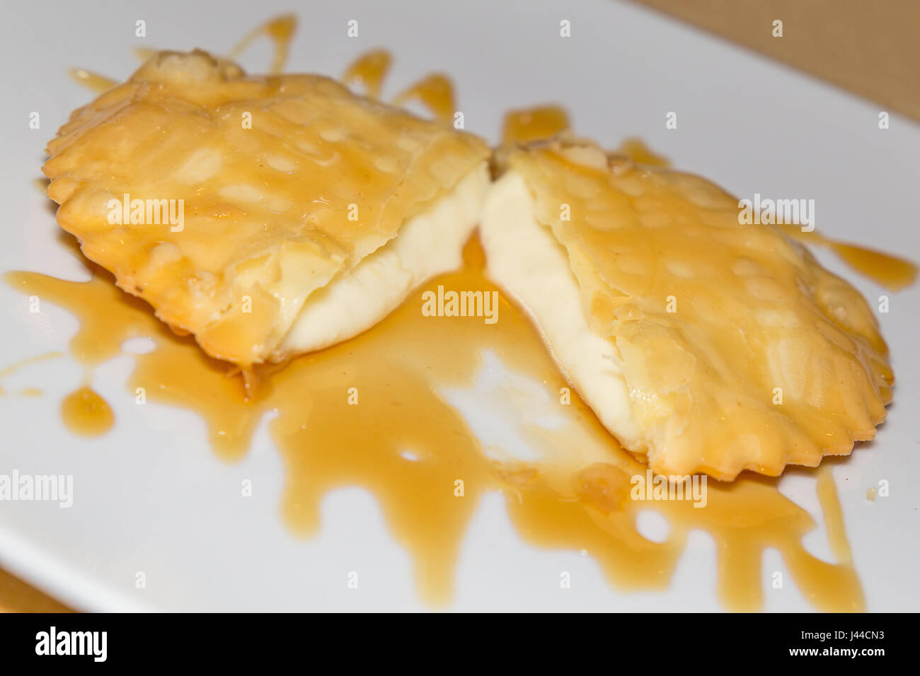 Un dessert sarde typique Banque D'Images