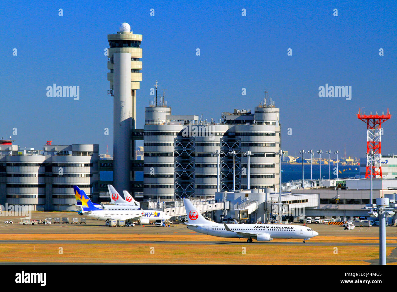 L'aéroport de Haneda Tokyo Japon En Direct Banque D'Images