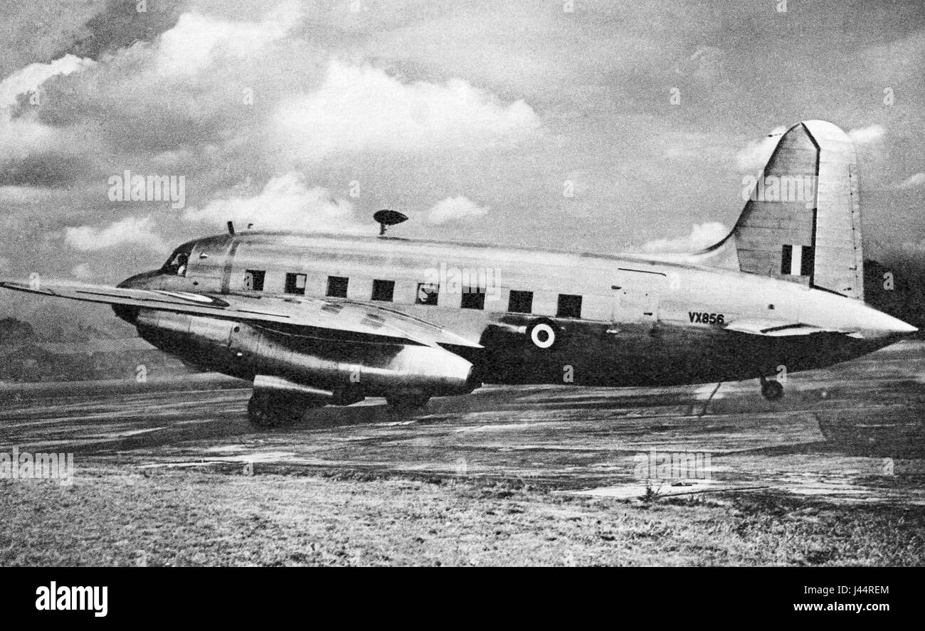 Vickers V618 Nene Viking. Premier avion de ligne Banque D'Images