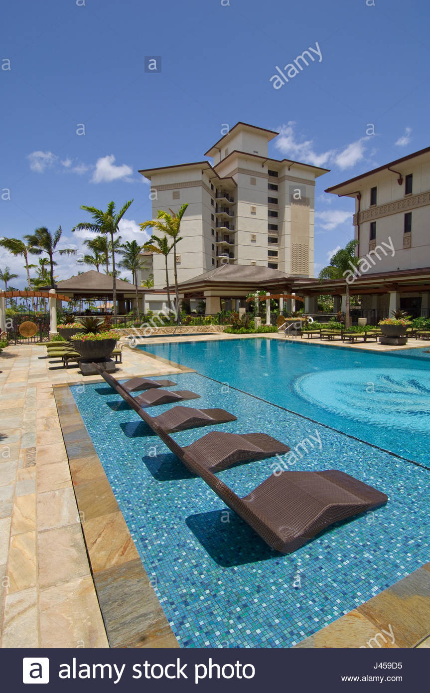 Piscine Privée à La Plage Villas à Ko Olina Oahu Hawaii