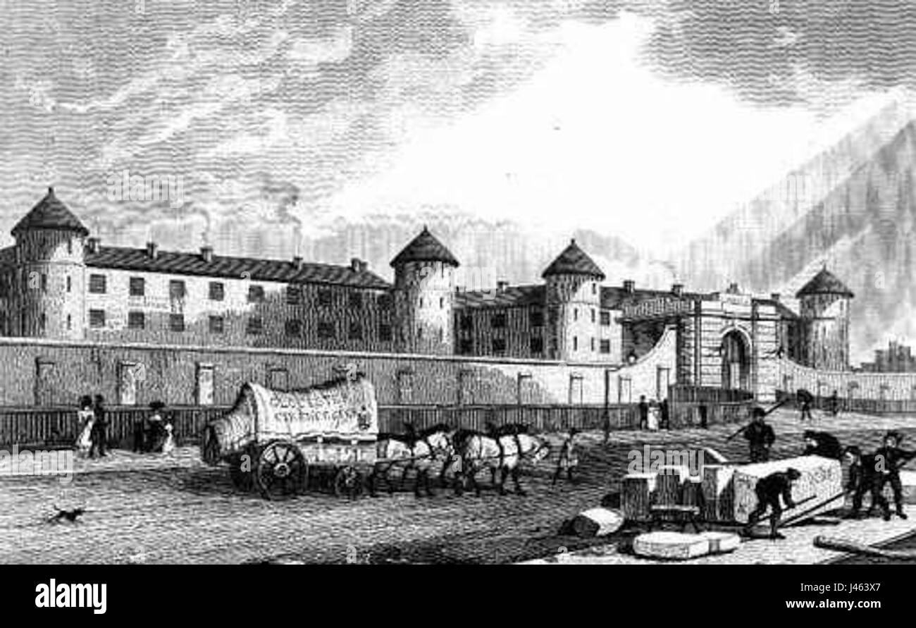 Millbank Thomas Hosmer Shepherd 1829 pub Banque D'Images