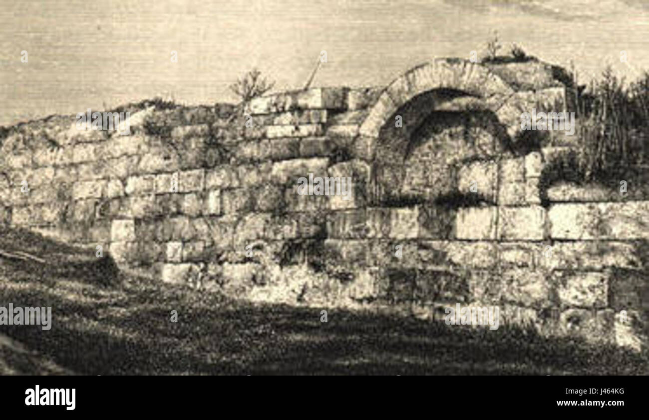 Le mur servien, ou Murus Servii Tullii, est un ancien mur de défense romain qui entourait Rome, attribué au sixième roi de Rome, Servius Tullius. Il servait de protection contre les invasions extérieures et définissait les limites de la cité romaine primitive. Banque D'Images