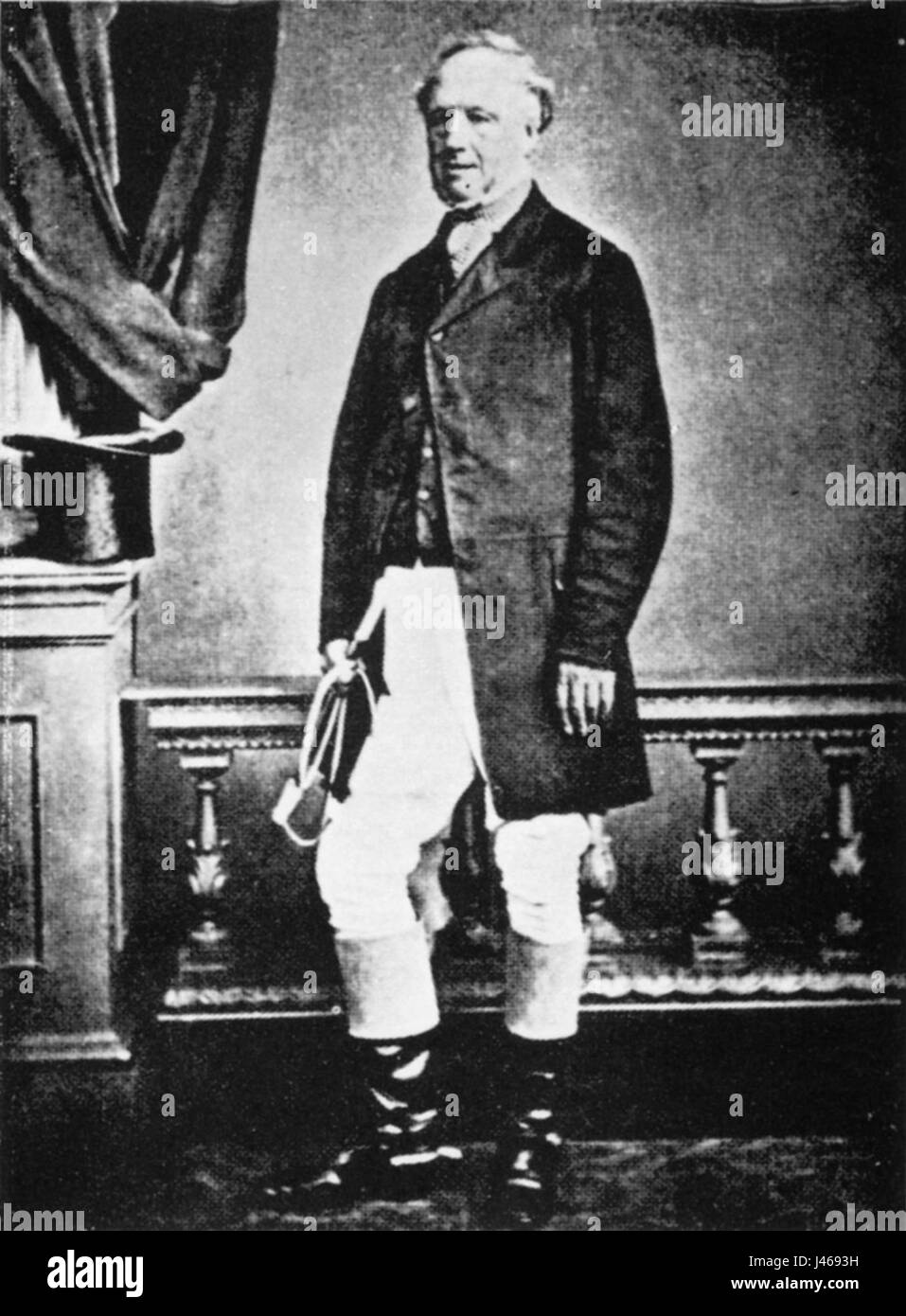 Parson John Russel était une figure religieuse de premier plan, probablement un pasteur ou un membre du clergé, connu pour ses contributions aux communautés religieuses et son engagement social à son époque. Banque D'Images