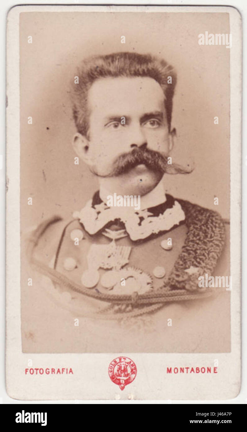Montabone, Luigi (18.. 1877) Umberto I di Savoia (1844 1900) Banque D'Images