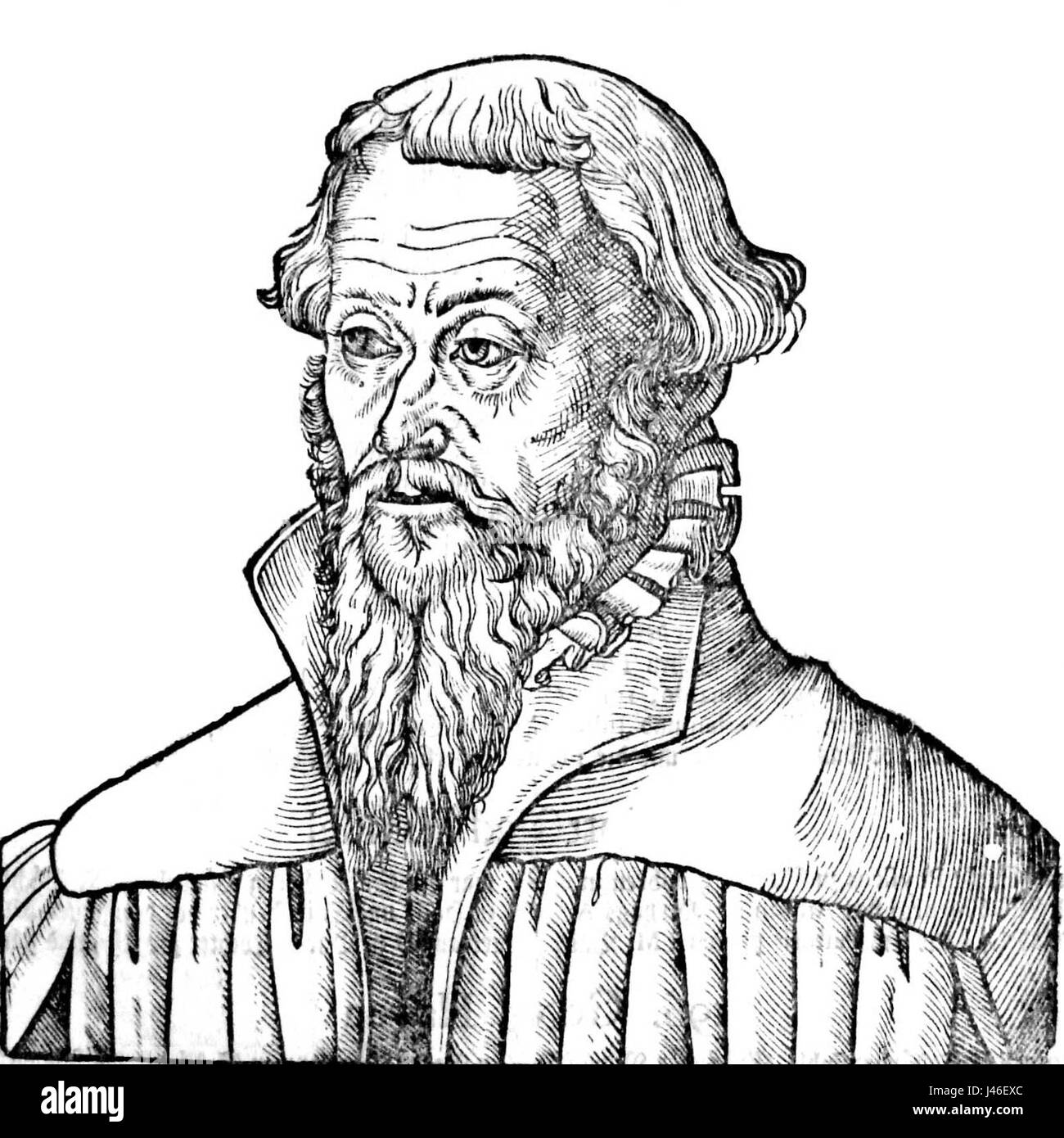 Nicolaus Gallus était un compositeur et organiste allemand, connu pour ses contributions à la musique de la Renaissance, en particulier dans les compositions sacrées et les œuvres chorales. Banque D'Images