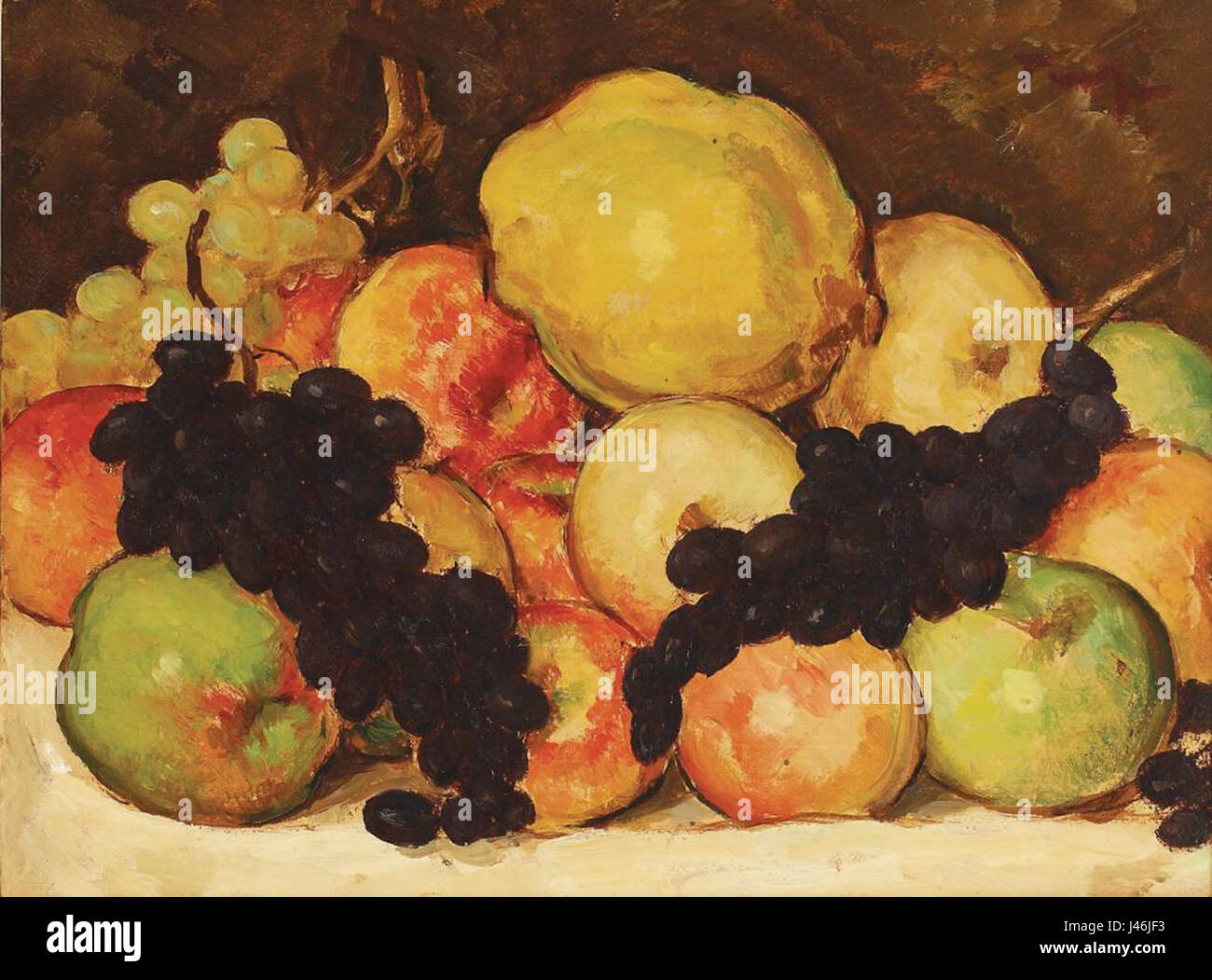 Nicolae Tonitza Natura statica cu fructe Banque D'Images