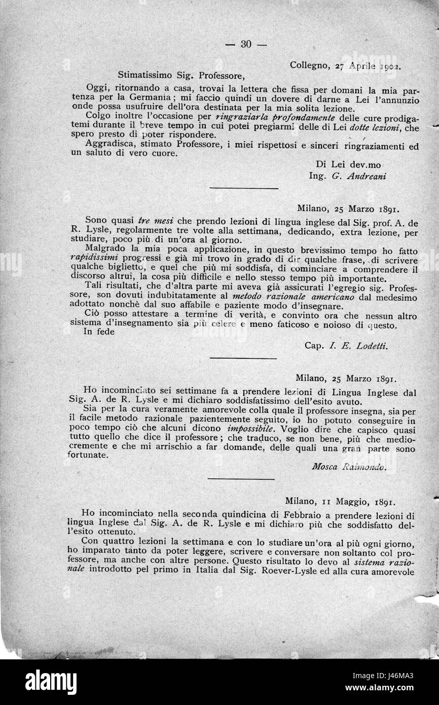 La 'Nuova edizione aumentata e riveduta' est une édition mise à jour et révisée d'une méthode accélérée pour apprendre à parler, lire et écrire l'allemand. Ce travail éducatif vise à fournir un enseignement linguistique efficace, répondant à divers besoins d'apprentissage et améliorant la maîtrise de la langue allemande. Banque D'Images