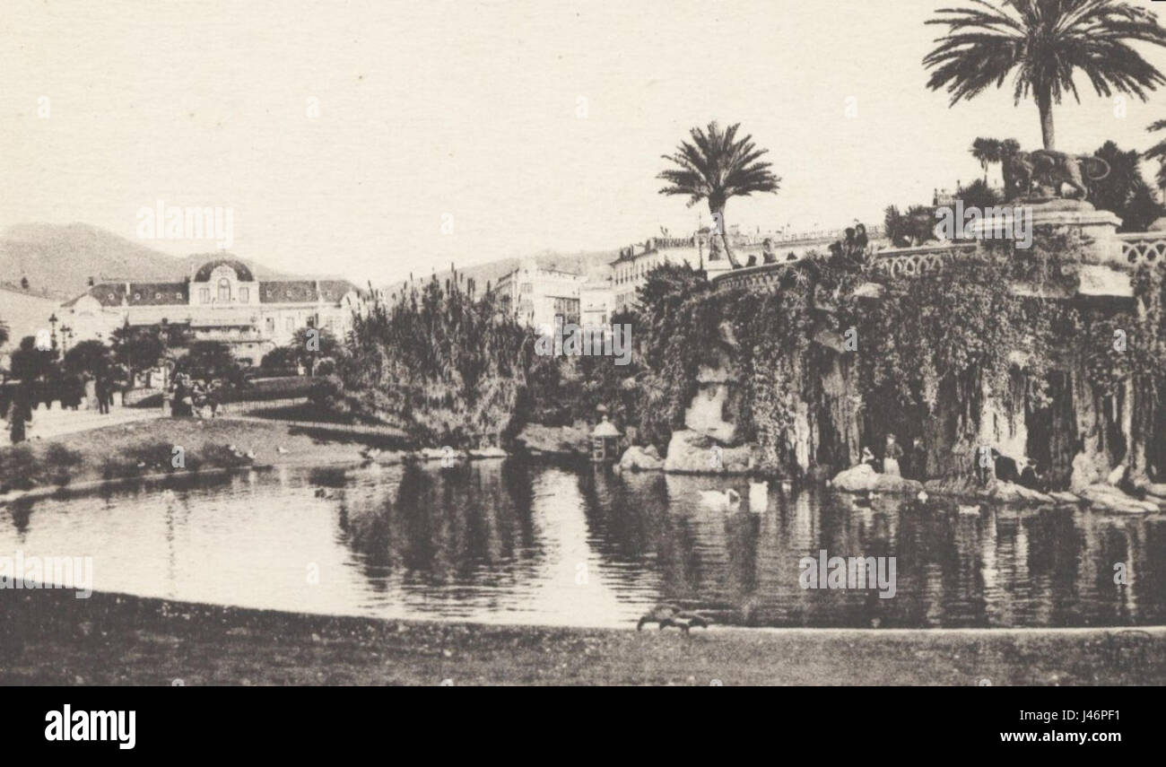 Nice en 1917 Banque D'Images