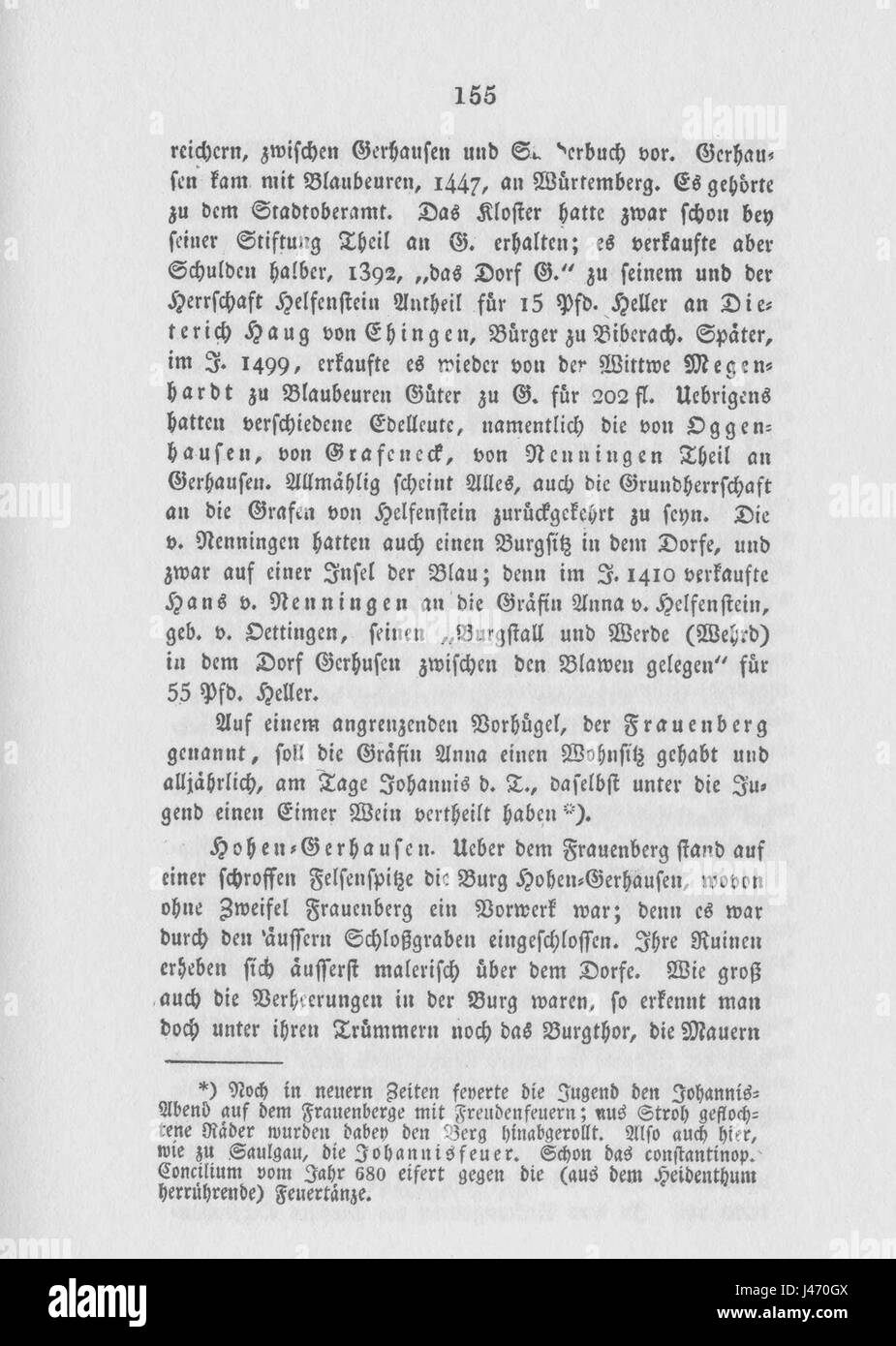 Oberamt Blaubeuren était un district administratif du sud de l'Allemagne, faisant partie de la région souabe. Elle existait au XVIe siècle et jouait un rôle dans la gouvernance régionale à cette époque. Banque D'Images