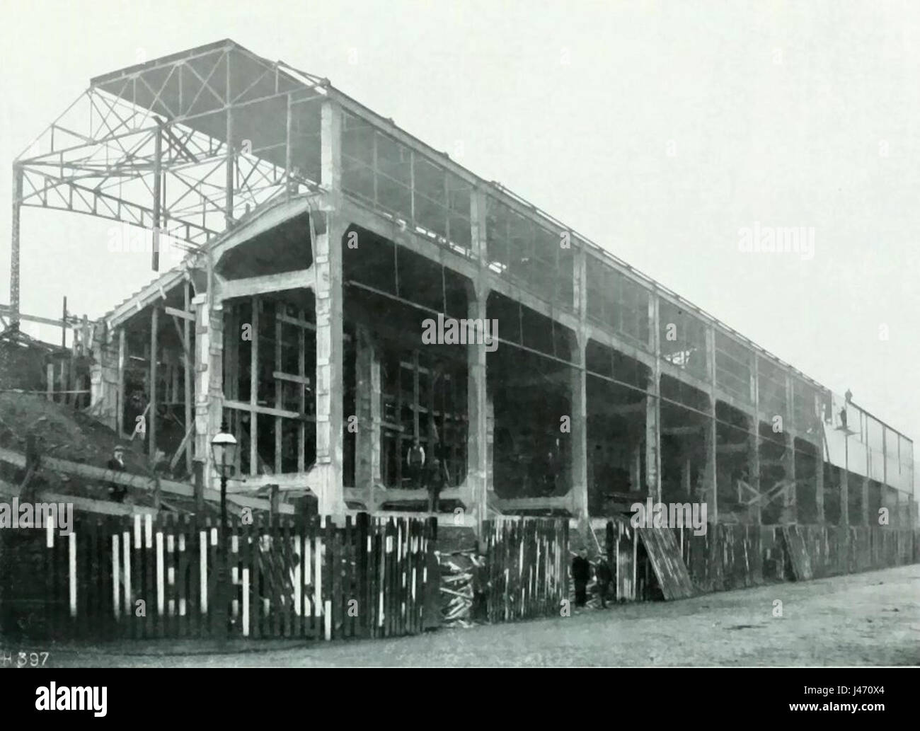 Midland Road stand pour Bradford City Football Club Banque D'Images