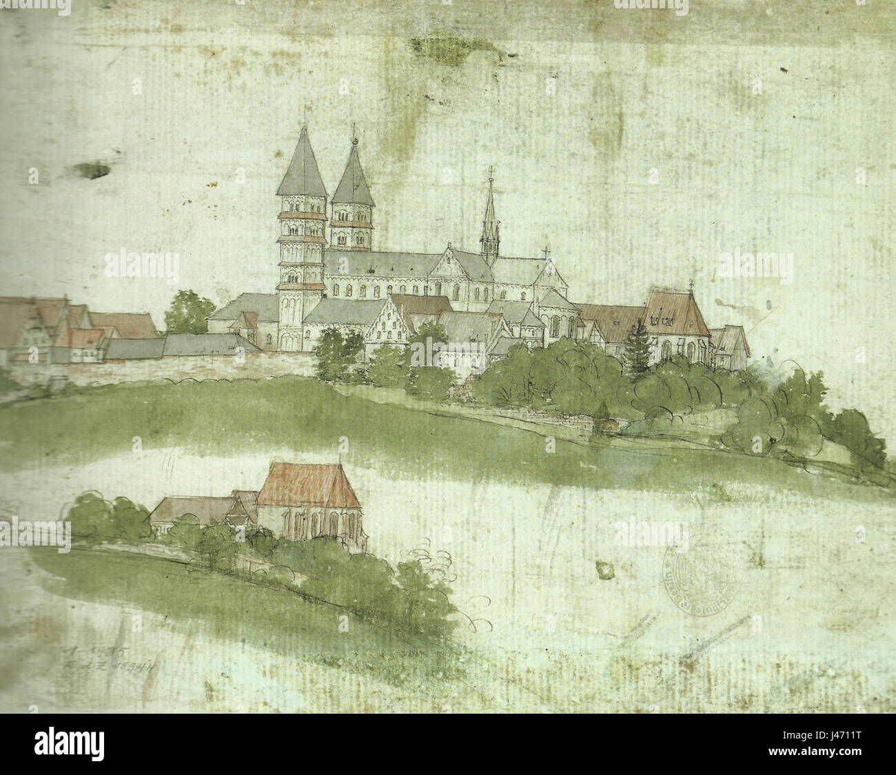 Michelsberg FS 127 se réfère à un élément spécifique, peut-être un élément de recherche, une documentation ou un objet historique lié à la culture archéologique Michelsberg ou à un site associé. Banque D'Images