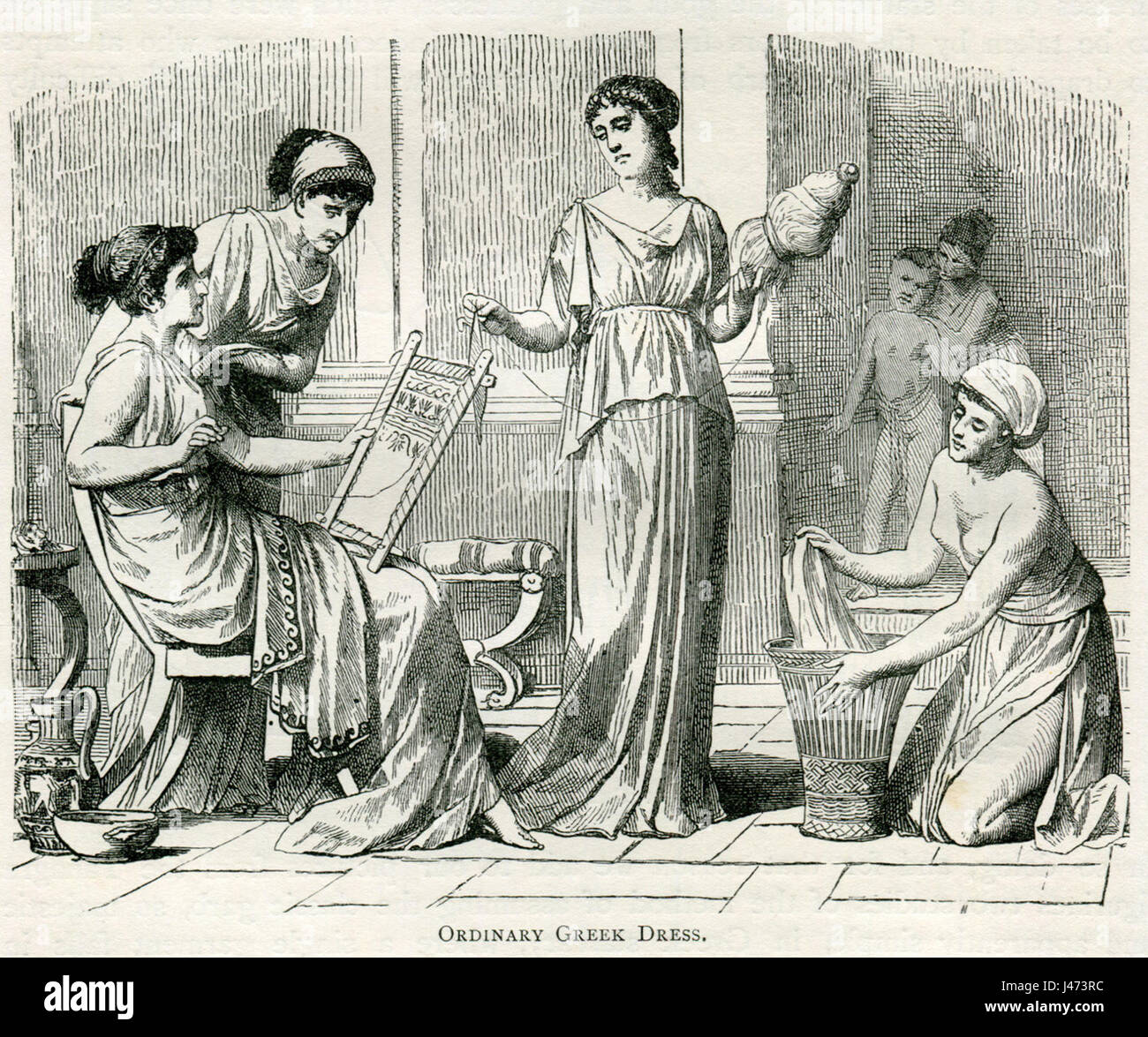 Robe grecque ordinaire Mahaffy John Pentland 1890 Banque D'Images