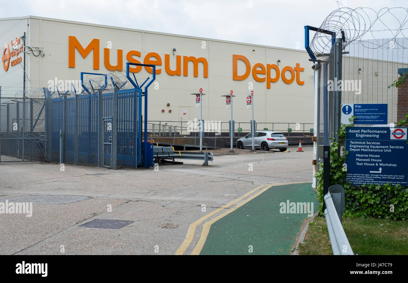 London Transport Museum, Acton Town Banque D'Images