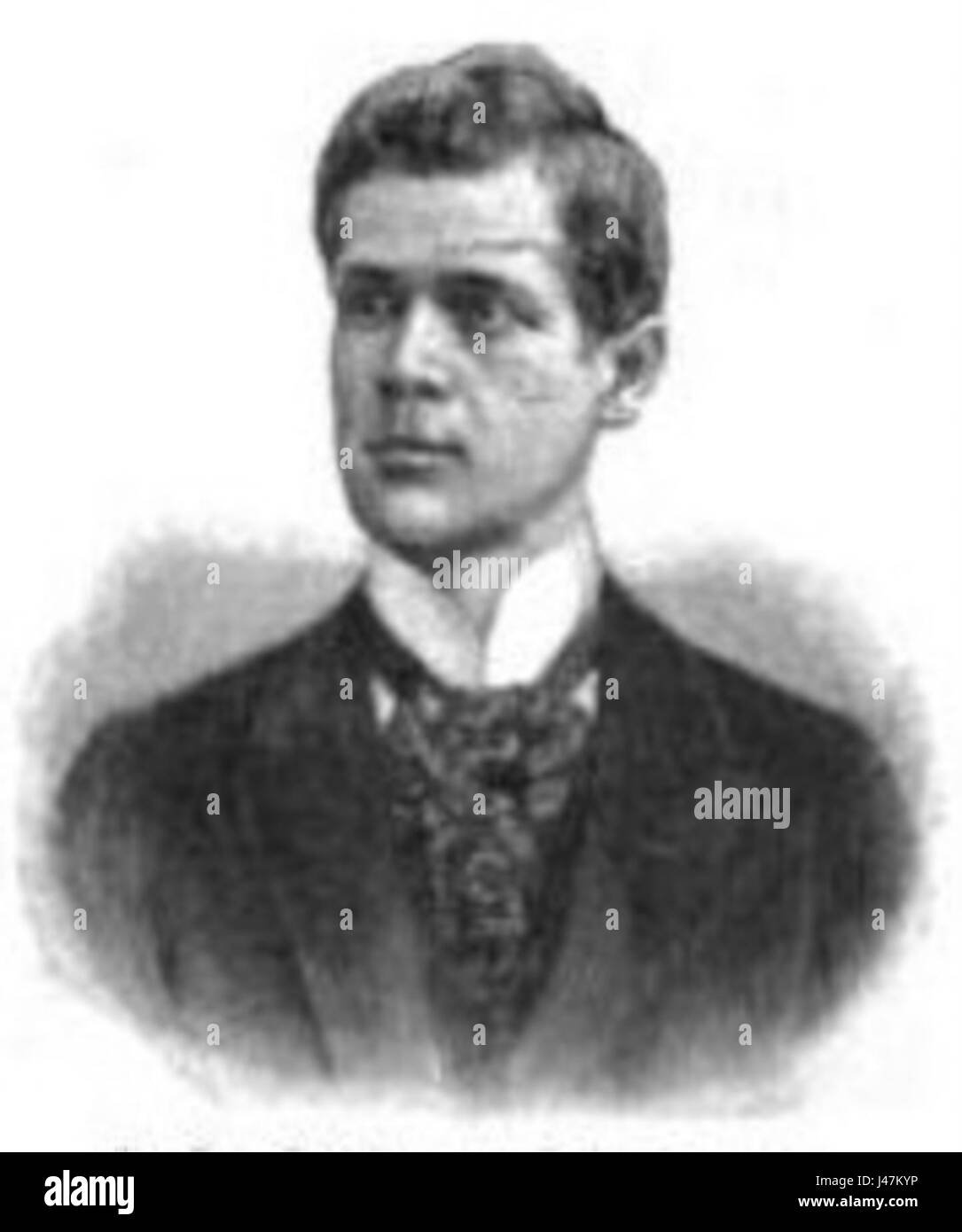 Personnage historique, Otto zur Strassen, connu pour ses contributions à la société allemande du XIXe siècle. Banque D'Images