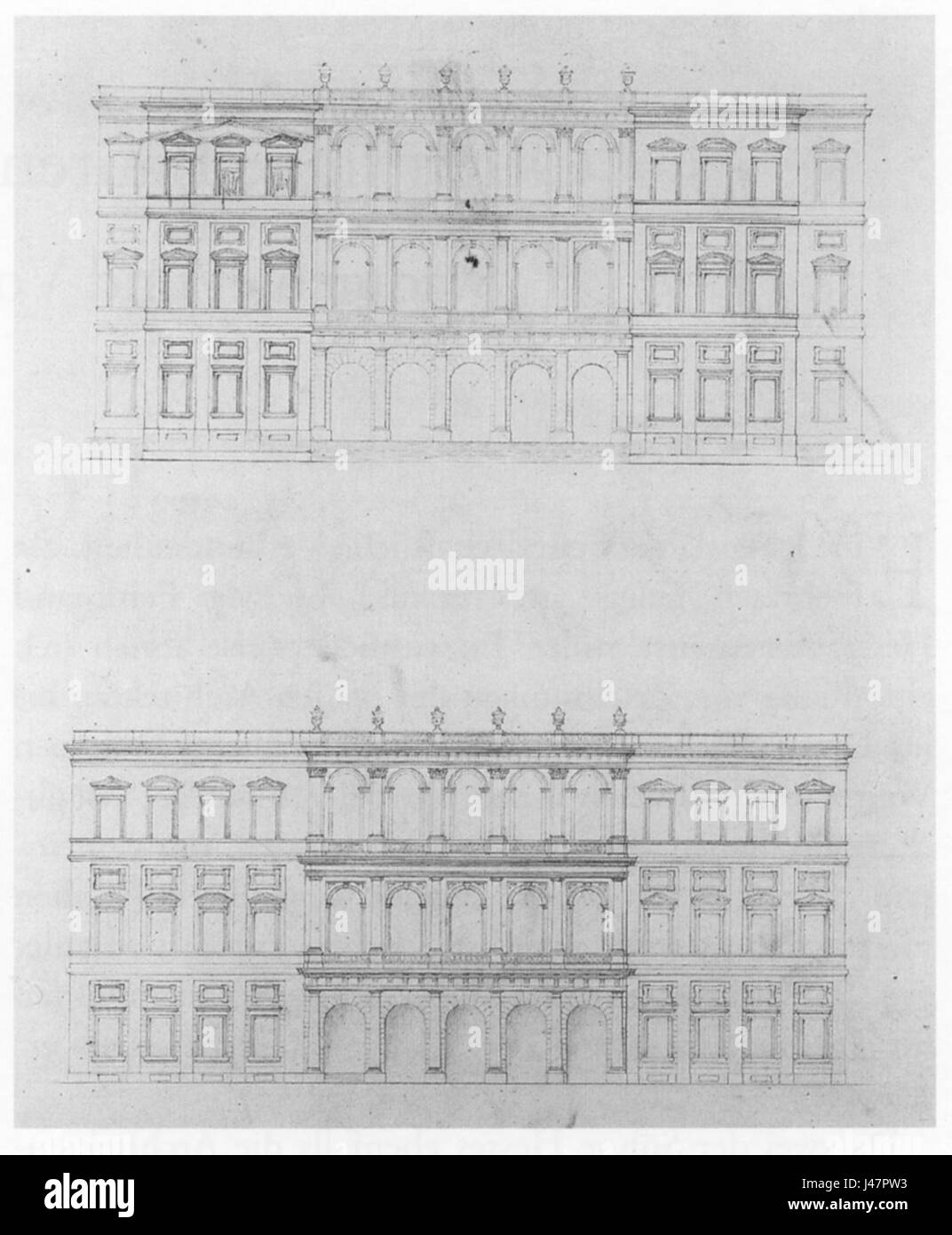 Altitude 1850 Palais Barberini Banque D'Images