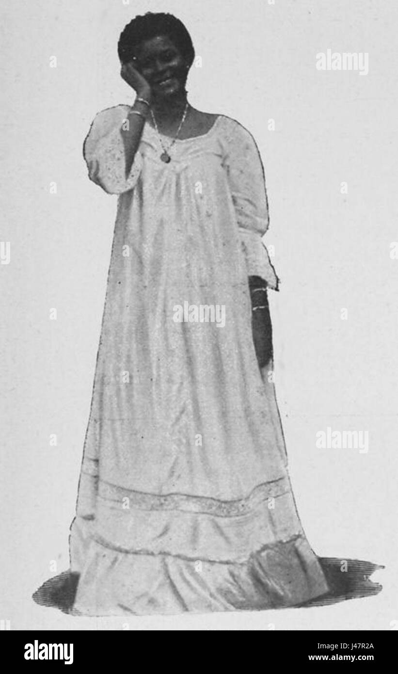 Mulata benga 1910 Banque D'Images