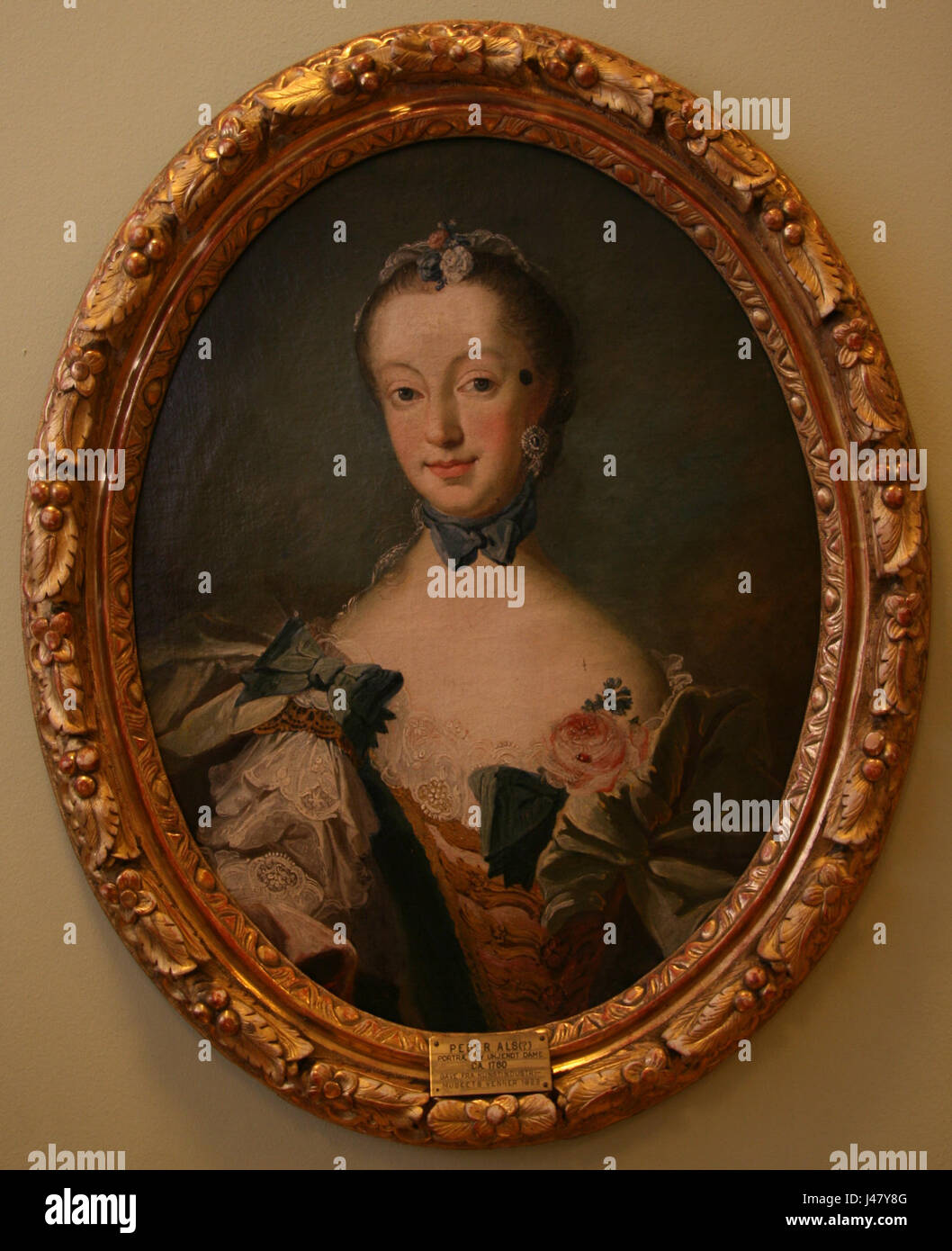 Oslo, Musée des Arts Décoratifs et Design, dame inconnue Banque D'Images