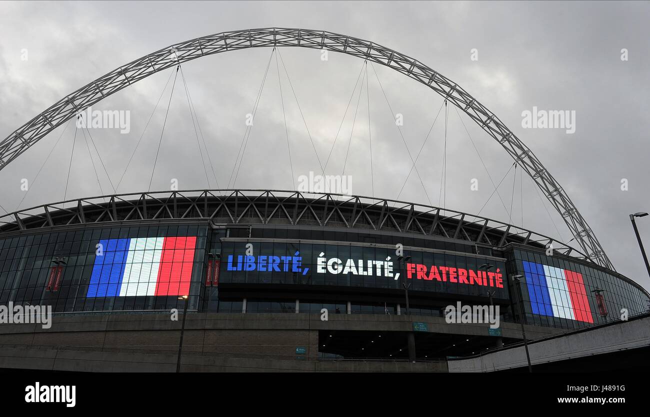La D.E.L. Conseils pour TONIGHTS Angleterre/France, le stade de Wembley Londres Angleterre 17 Novembre 2015 Banque D'Images