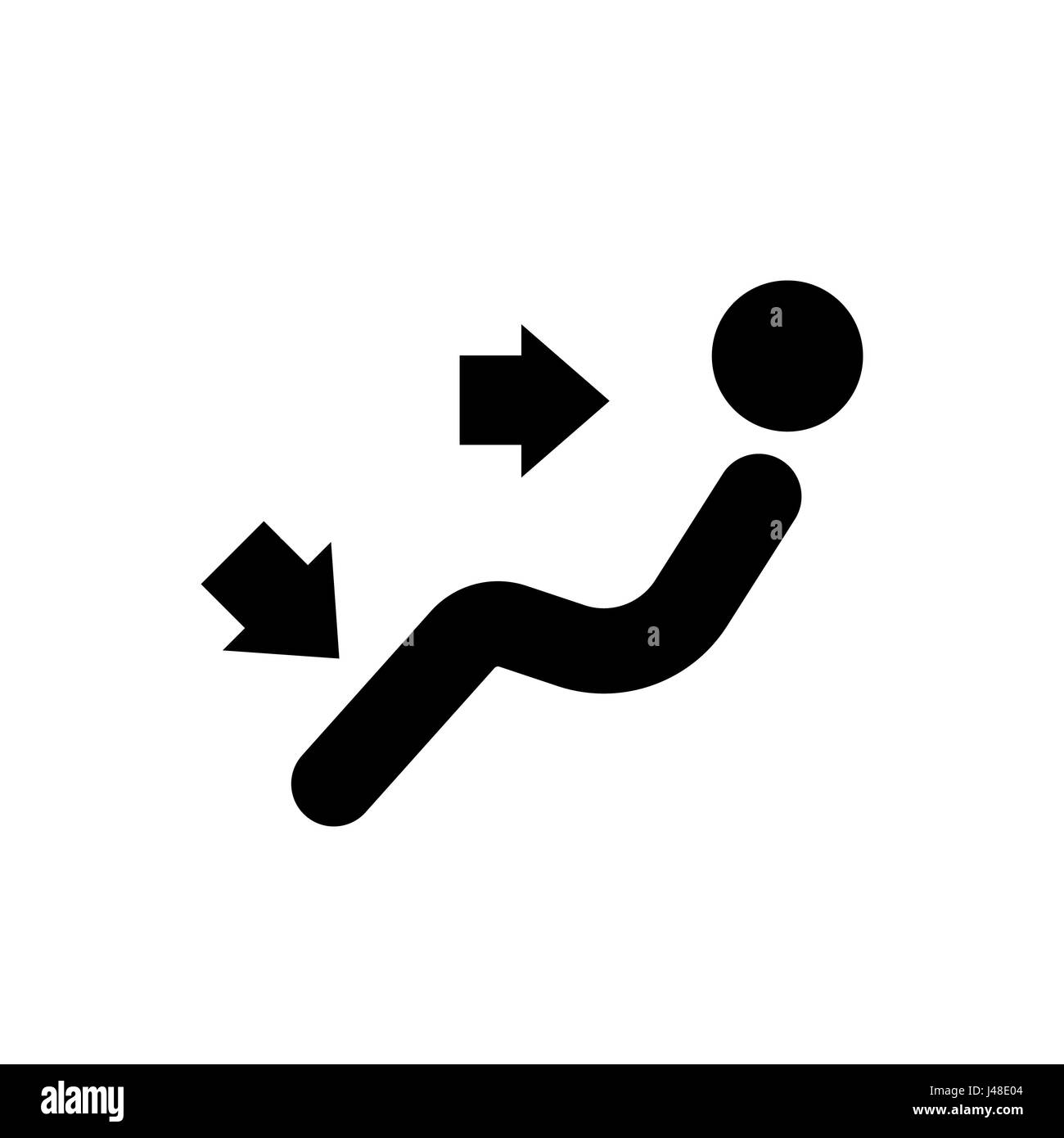 Tableau de bord voiture d'icônes. Vecteur. Banque D'Images