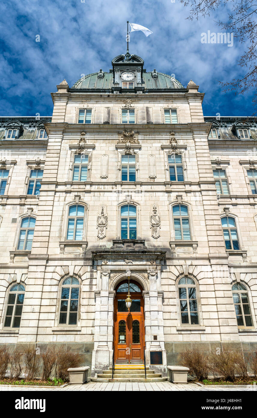 Édifice du Parlement à Québec, Canada Banque D'Images