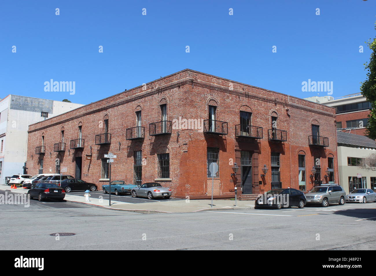 Pelican Paper Company, dans le Nord de l'immeuble front de mer, San Francisco Banque D'Images
