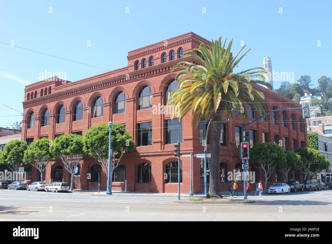 1 Lombard Street, dans le Nord de l'entrepôt Waterfront, San Francisco Banque D'Images