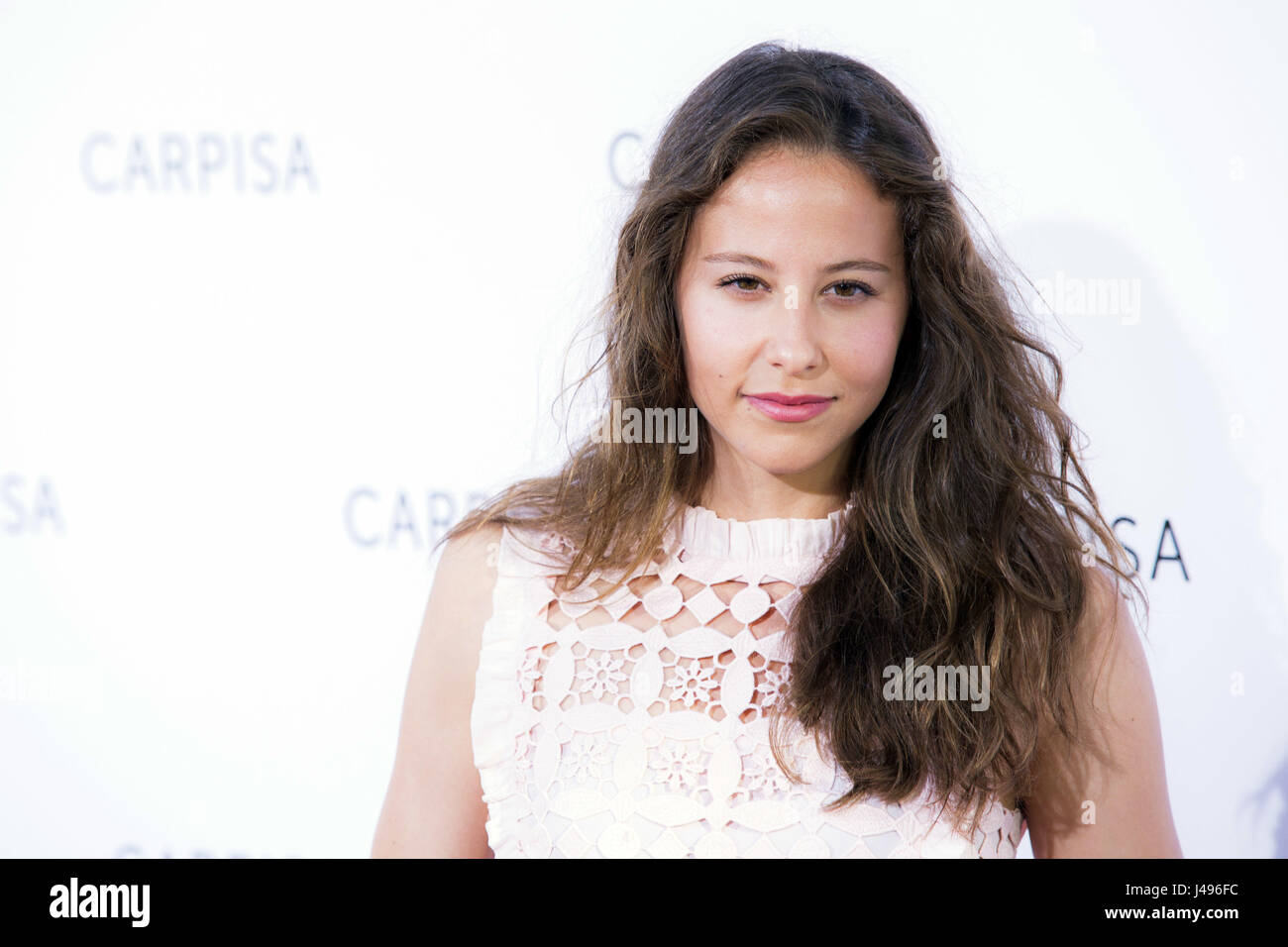 Madrid, Espagne. 9 mai, 2017. Carpisa Irene Escolar assiste à la présentation des magasins à l'Ambassade italienne le 9 mai 2017 à Madrid, Espagne. | Verwendung weltweit/alliance photo Credit : dpa/Alamy Live News Banque D'Images