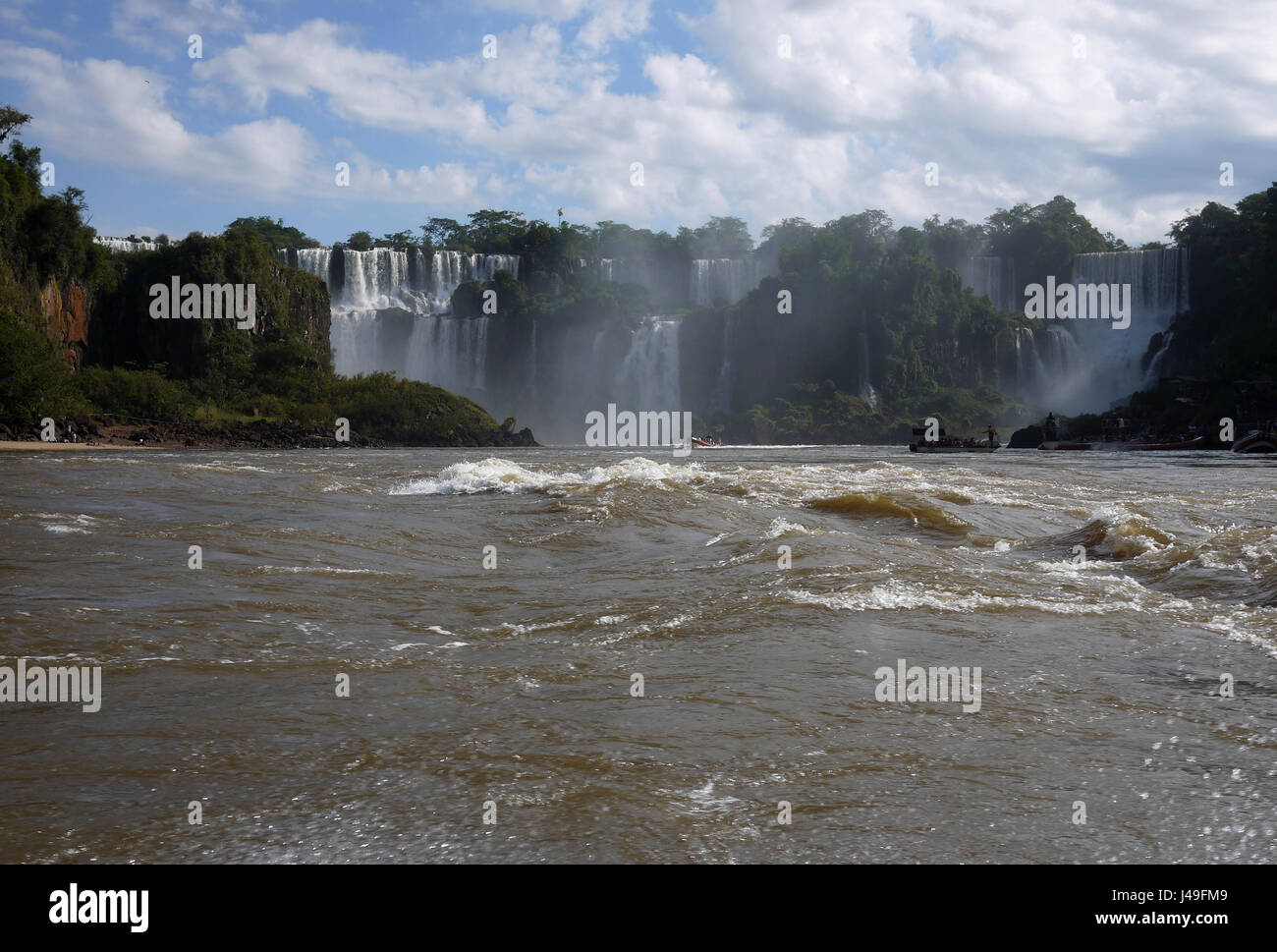 Chutes d’Iguazu Banque D'Images