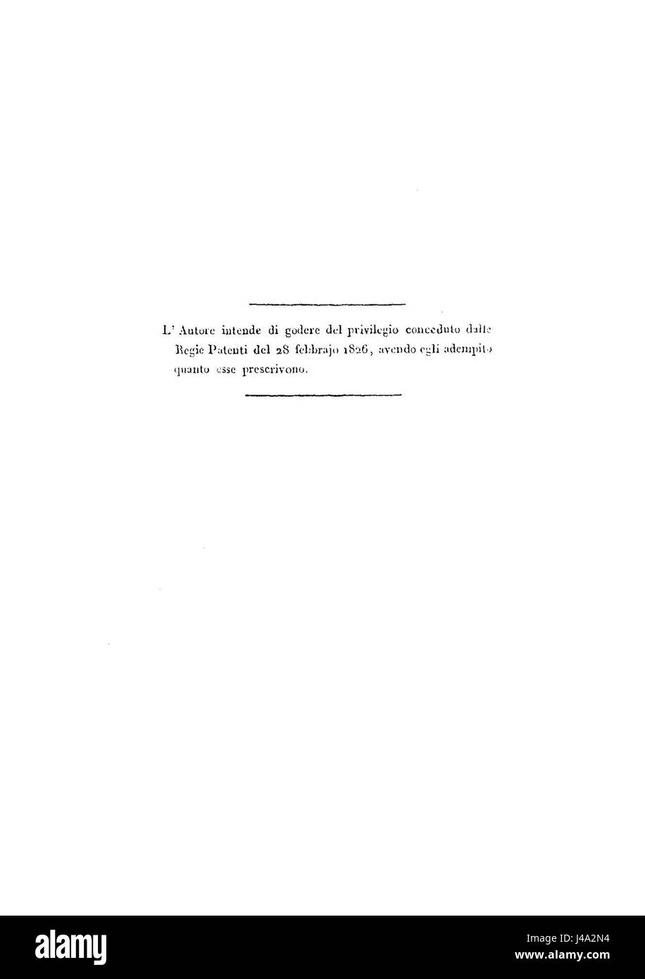 Pellico Poesie inedite 002 Banque D'Images