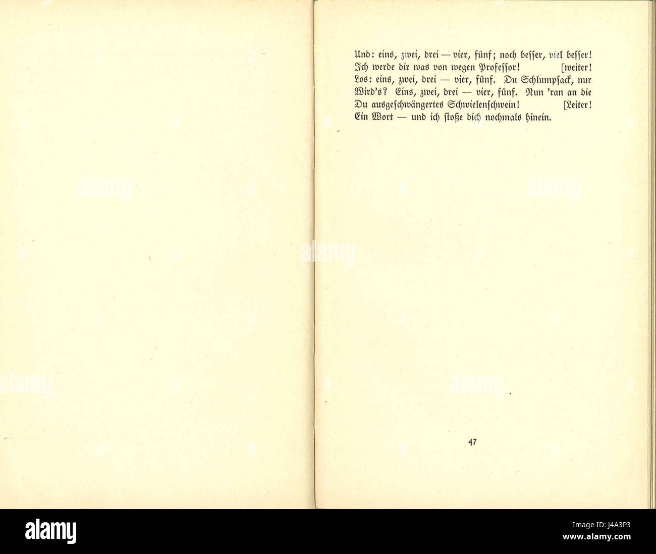 192325 turngedichte Ringelnatz Banque D'Images