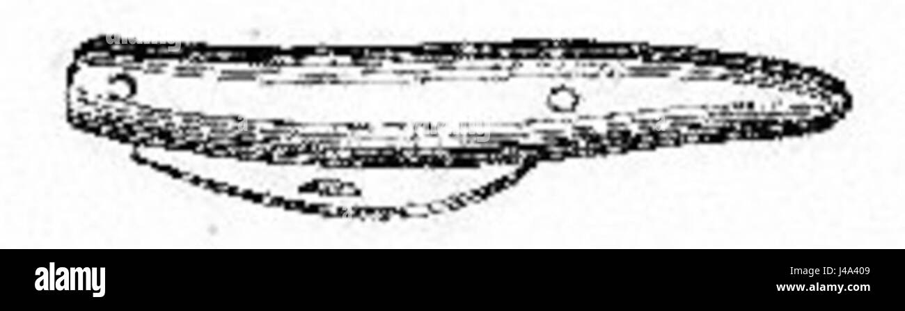 Le jardinier pommon est un type de couteau de jardin, traditionnellement utilisé pour les tâches horticoles. Sa conception comprend une lame incurvée qui aide à couper et à tailler les plantes avec précision. L'outil fait partie d'une longue tradition d'outils de jardin qui ont été affinés pour des tâches spécifiques dans l'entretien et l'entretien des plantes. Banque D'Images