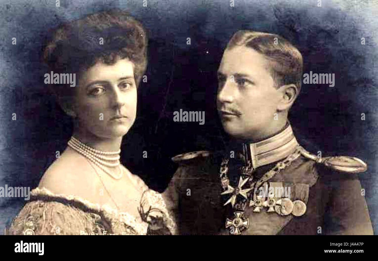 Prinz Eitel Friedrich von Preussen Banque D'Images