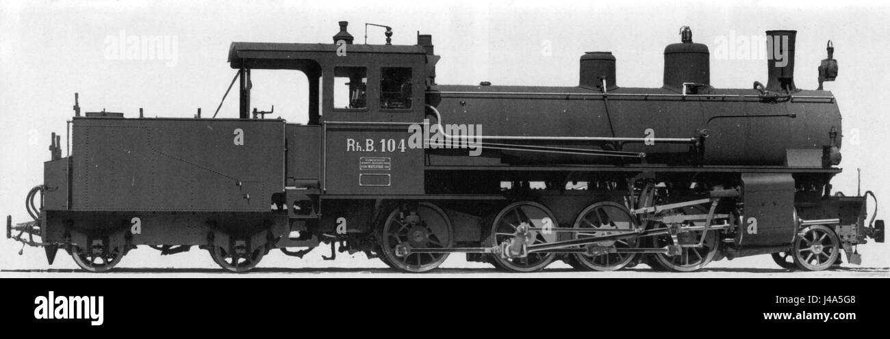 G 45 104 RhB 1904 SLM Banque D'Images