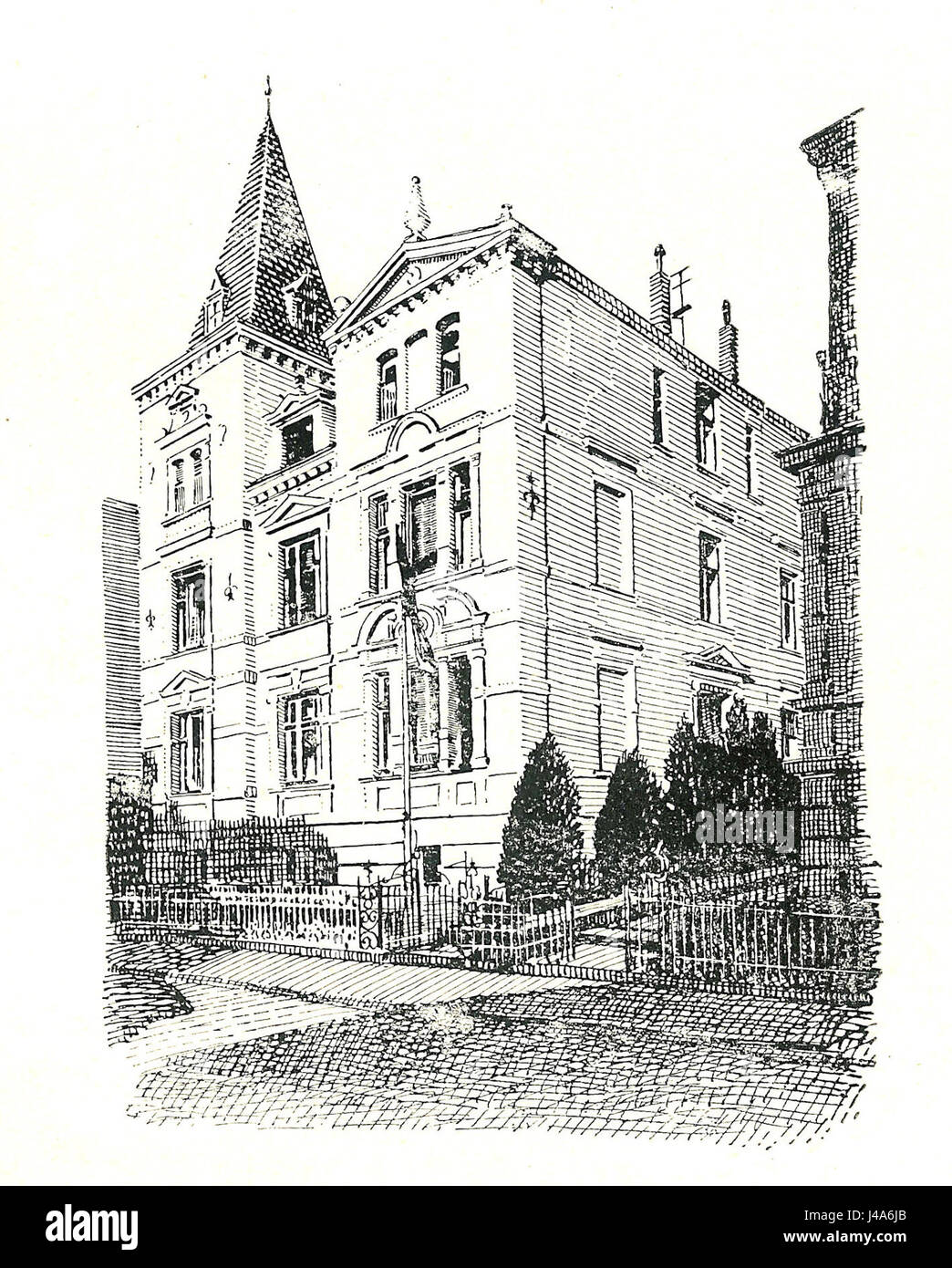 Rostock Hotel Vandalia Banque D'Images