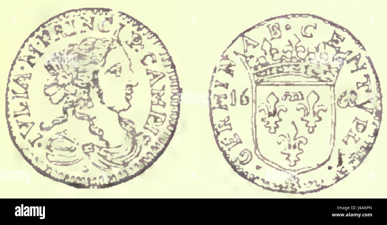 Rivista italiana di numismatica 1892 p047 Banque D'Images