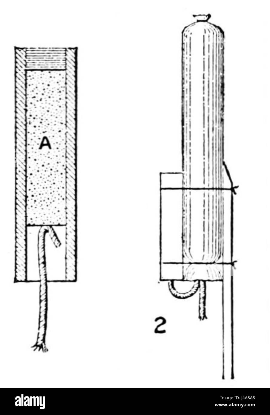 PSM V33 D188 du picrate de potasse whistle Banque D'Images