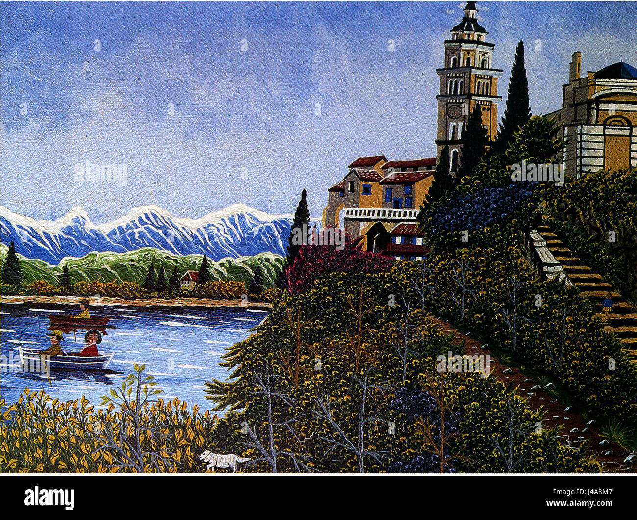 Paysage suisse Banque D'Images