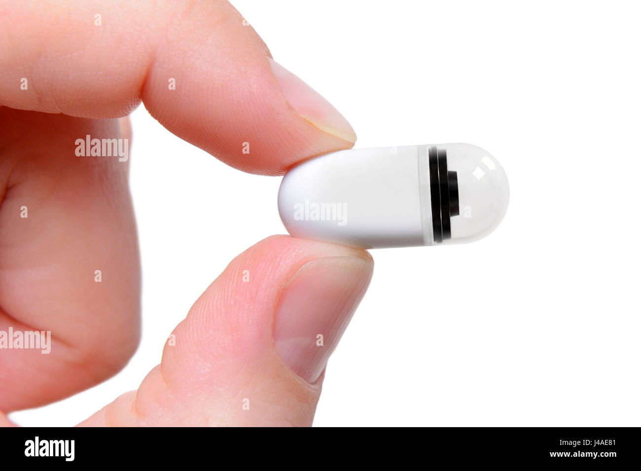 Endoscopie par capsule sans fil Banque de photographies et d’images à