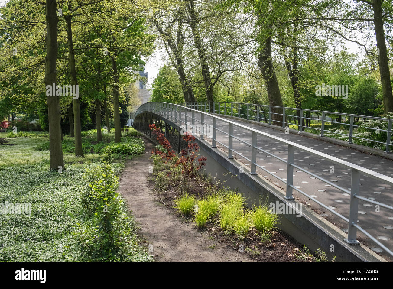 Le Museumpark, Rotterdam, Pays-Bas. Banque D'Images