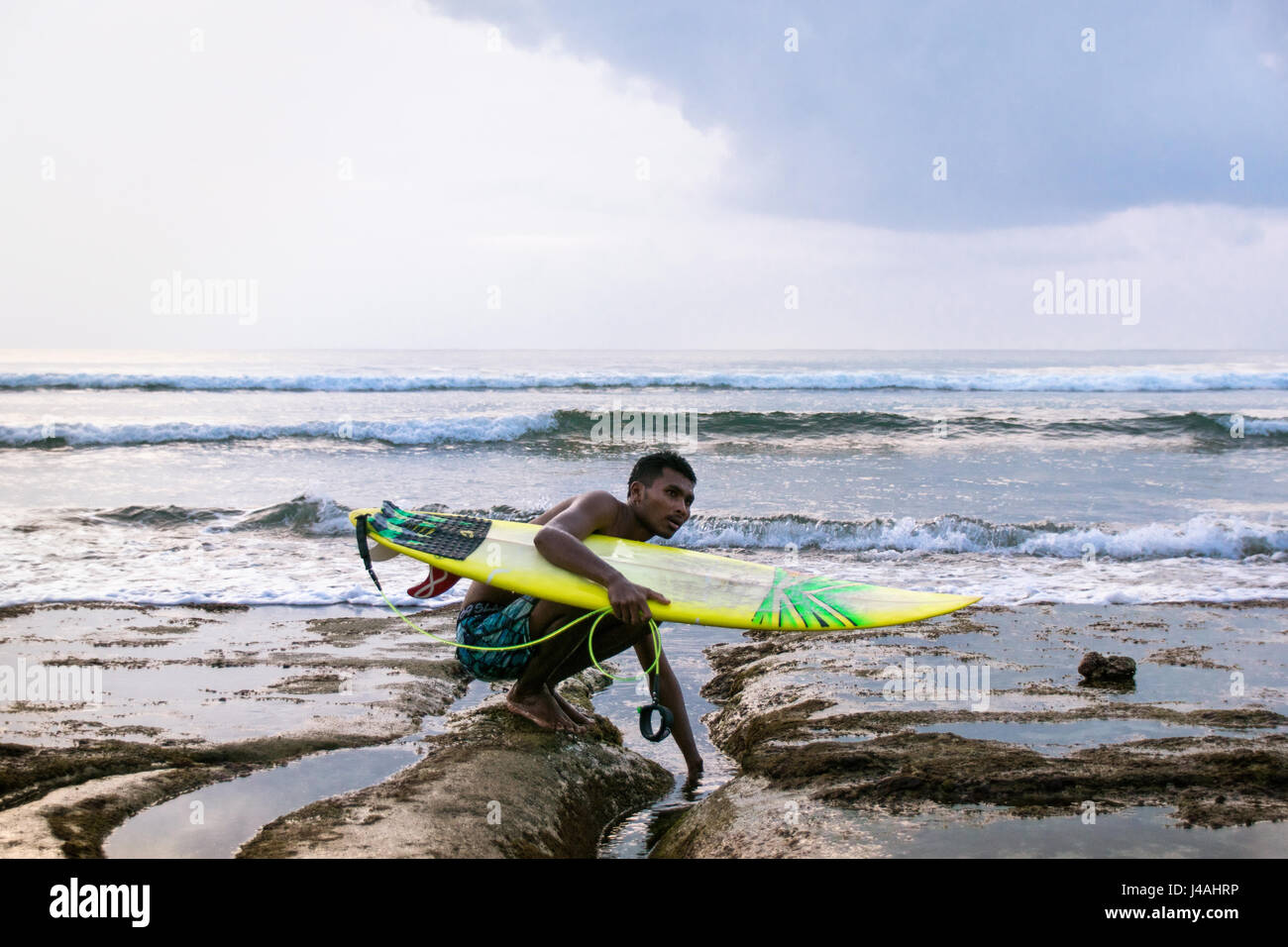 SURFEUR Banque D'Images