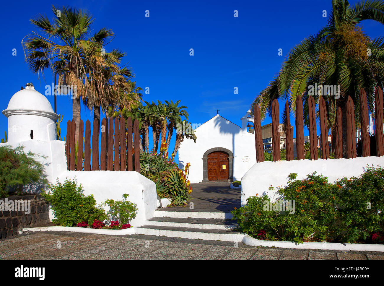 L'ermitage de San Telmo, Puerto de la Cruz, Tenerife, Îles Canaries, Espagne Banque D'Images