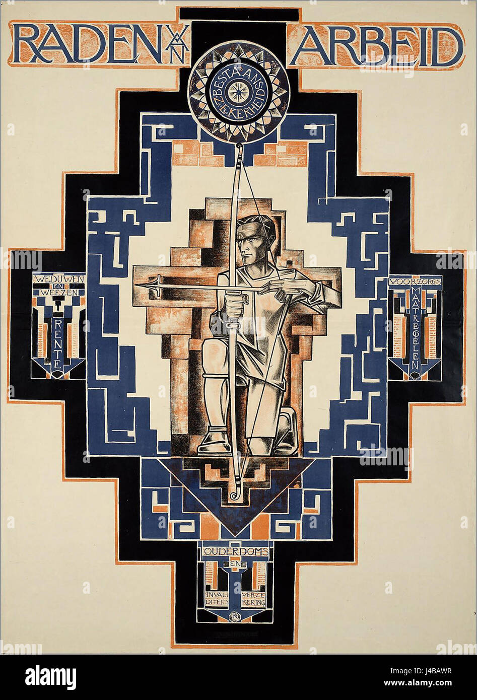 Raden van Arbeid Banque D'Images