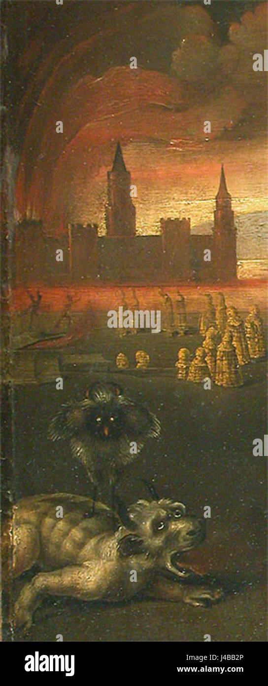 Raffaello, San Michele e il drago 01 Banque D'Images