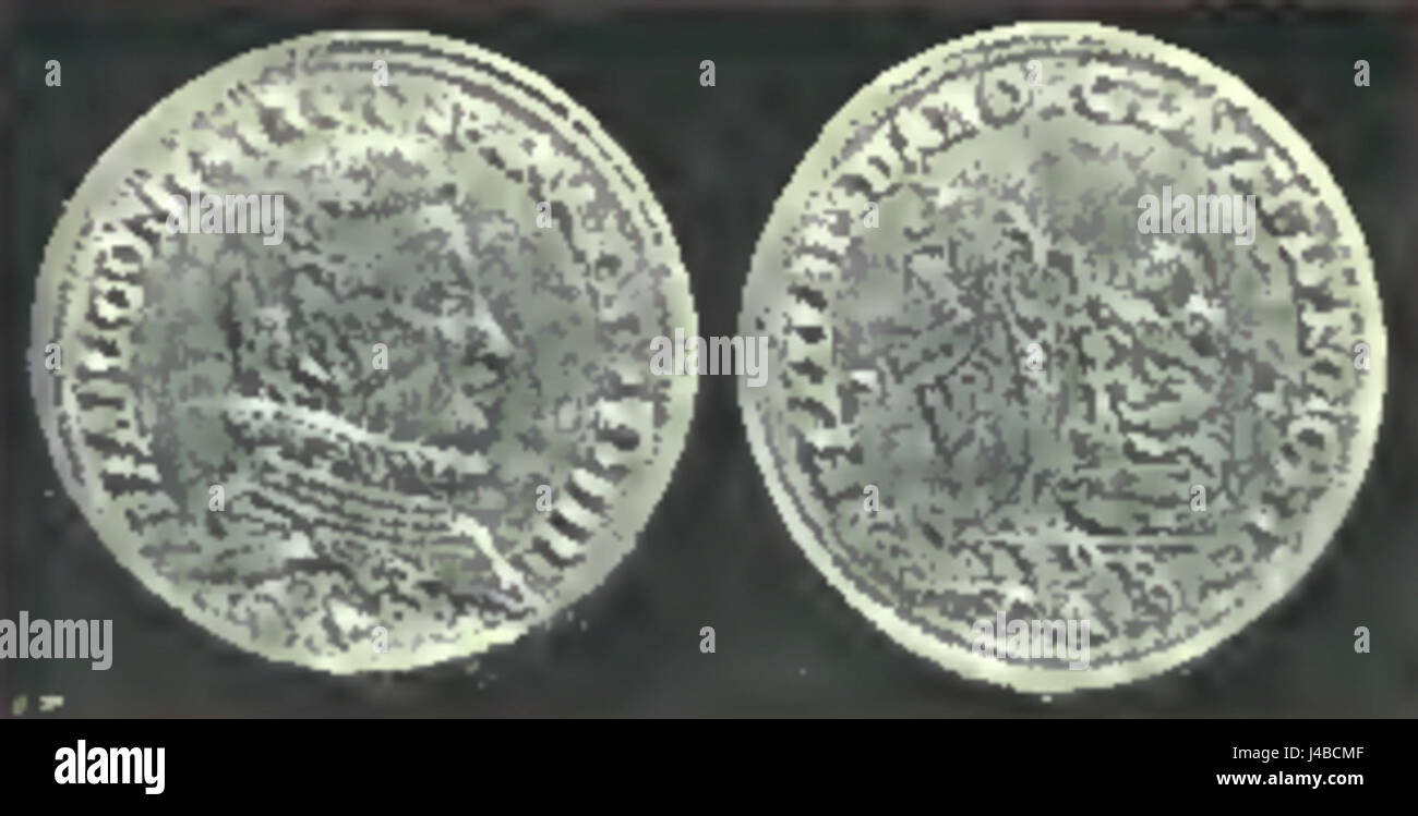 Rivista italiana di numismatica 1892 p054 Banque D'Images